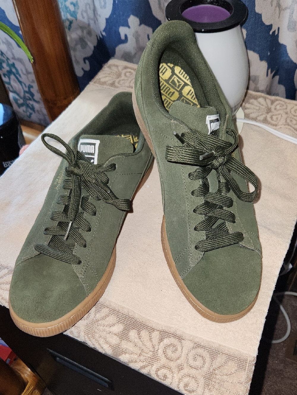 Men's Leathet Puma Sneakers